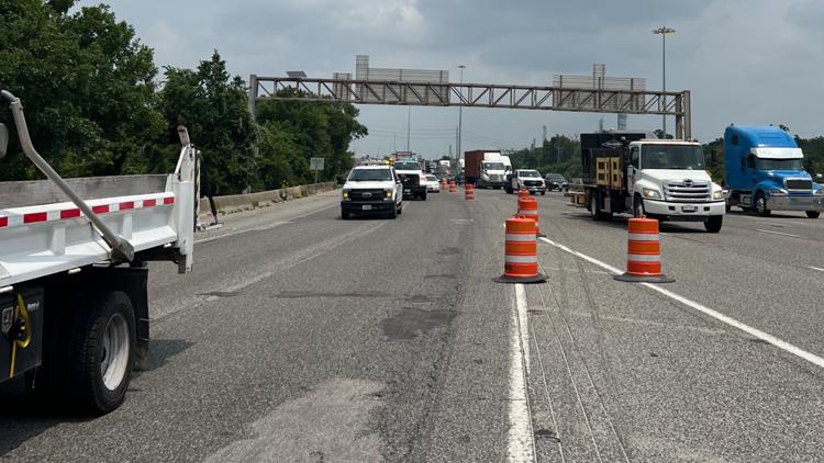 Emergency repairs on Highway 225 ramp to 610 expected to last through at least Friday