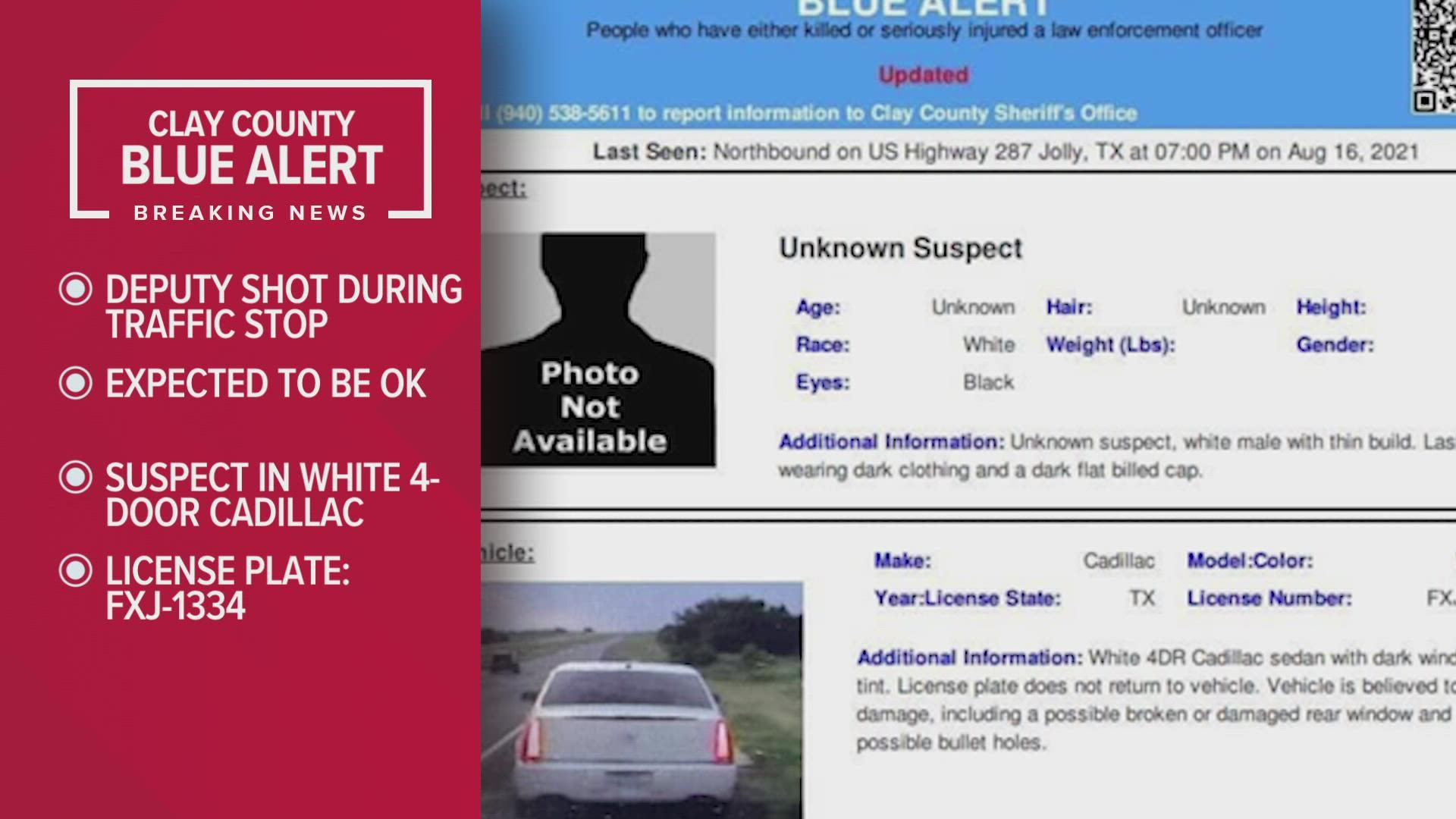 A Blue Alert is issued when an offender who killed or seriously injured a federal, state or local law enforcement officer in the line of duty is on the run.