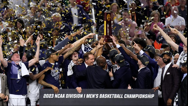 UConn wins March Madness with 76-59 smothering of SDSU