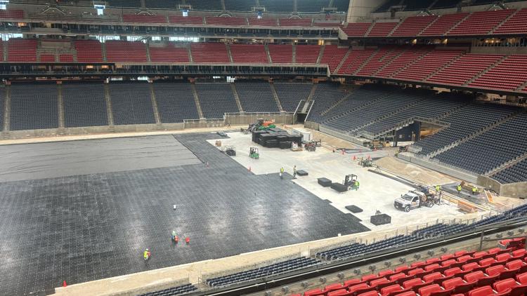 New look inside Houston’s preparations for the World Cup pitch