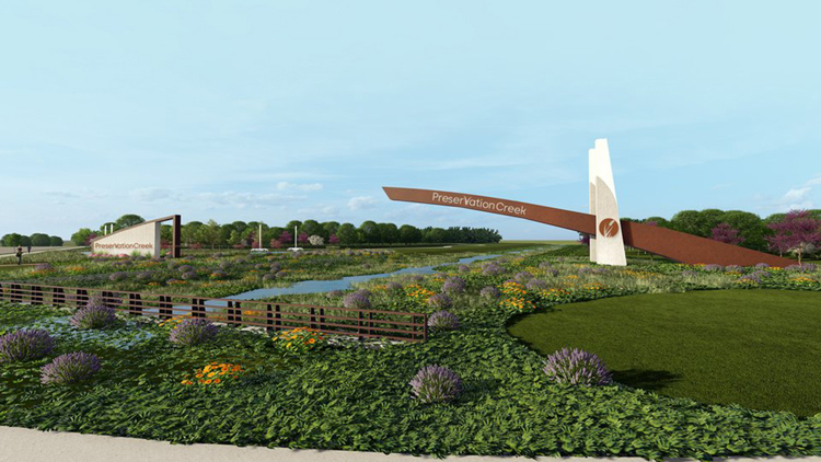 This Houston-area spot was once planned for a NASCAR track. Now, a master-planned community has broken ground there