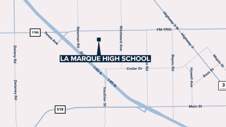 Shelter-in-place lifted after gas turned off to ruptured line at La Marque High School