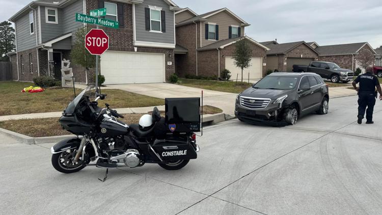 Bicyclist killed in hit-and-run crash in northwest Harris County, officials say | Car found abandoned nearby