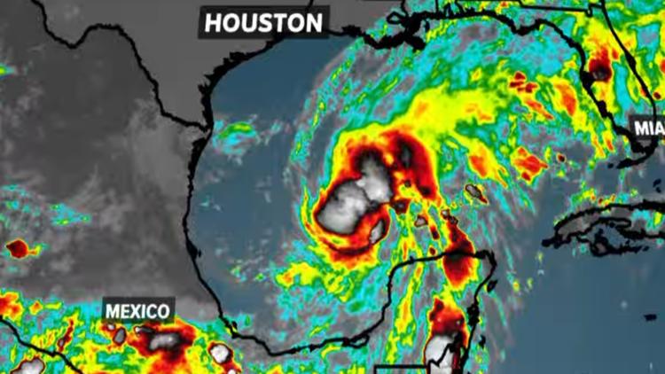 Isaias becomes first hurricane of the Atlantic season as it moves through the Gulf