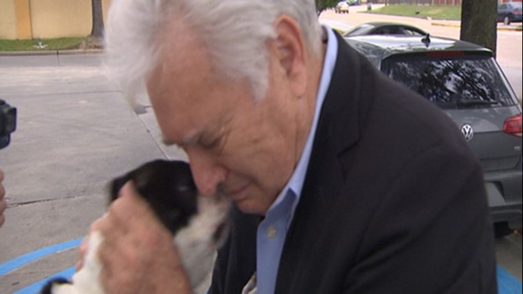 'The greatest gift' | Man reunited with dog two days after it was allegedly stolen