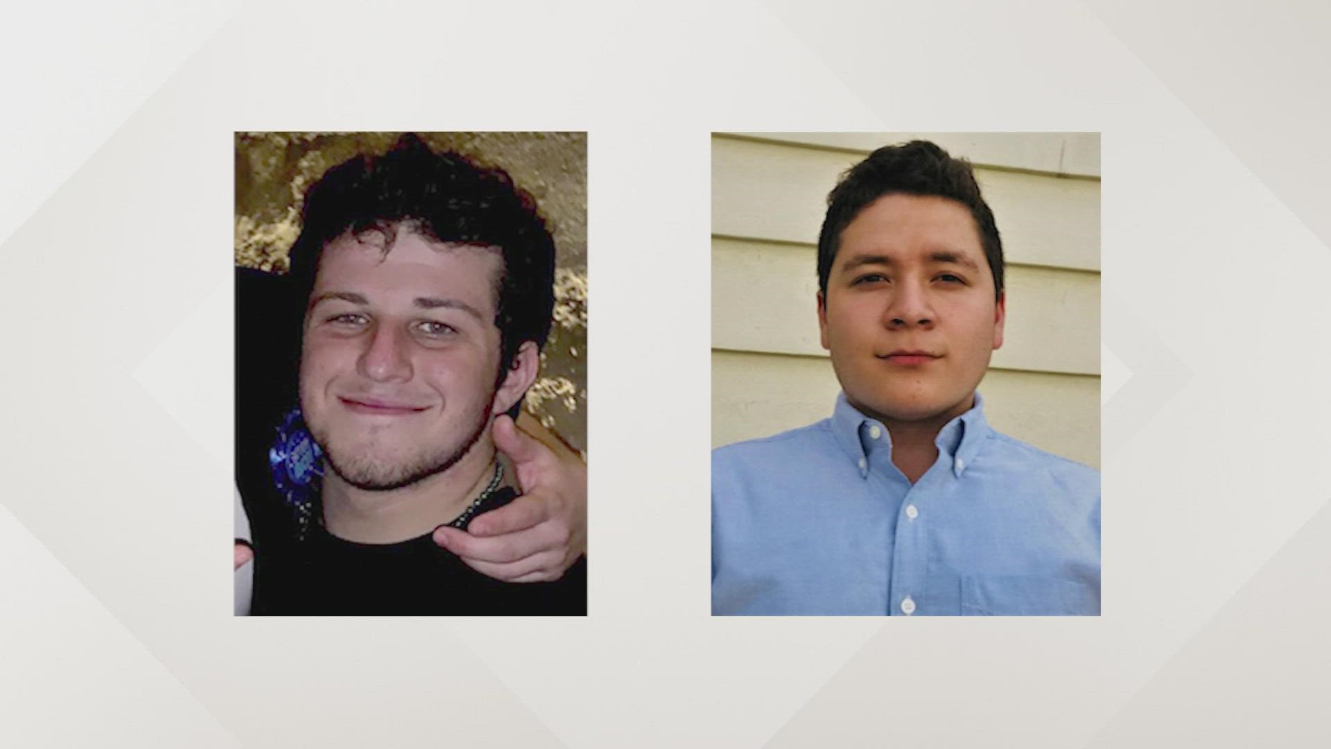 Franco Patino, 21, and Jake Jurinek, 20, were friends who came to Houston from Naperville for the music festival. Both died in the crush of 50,000 fans.