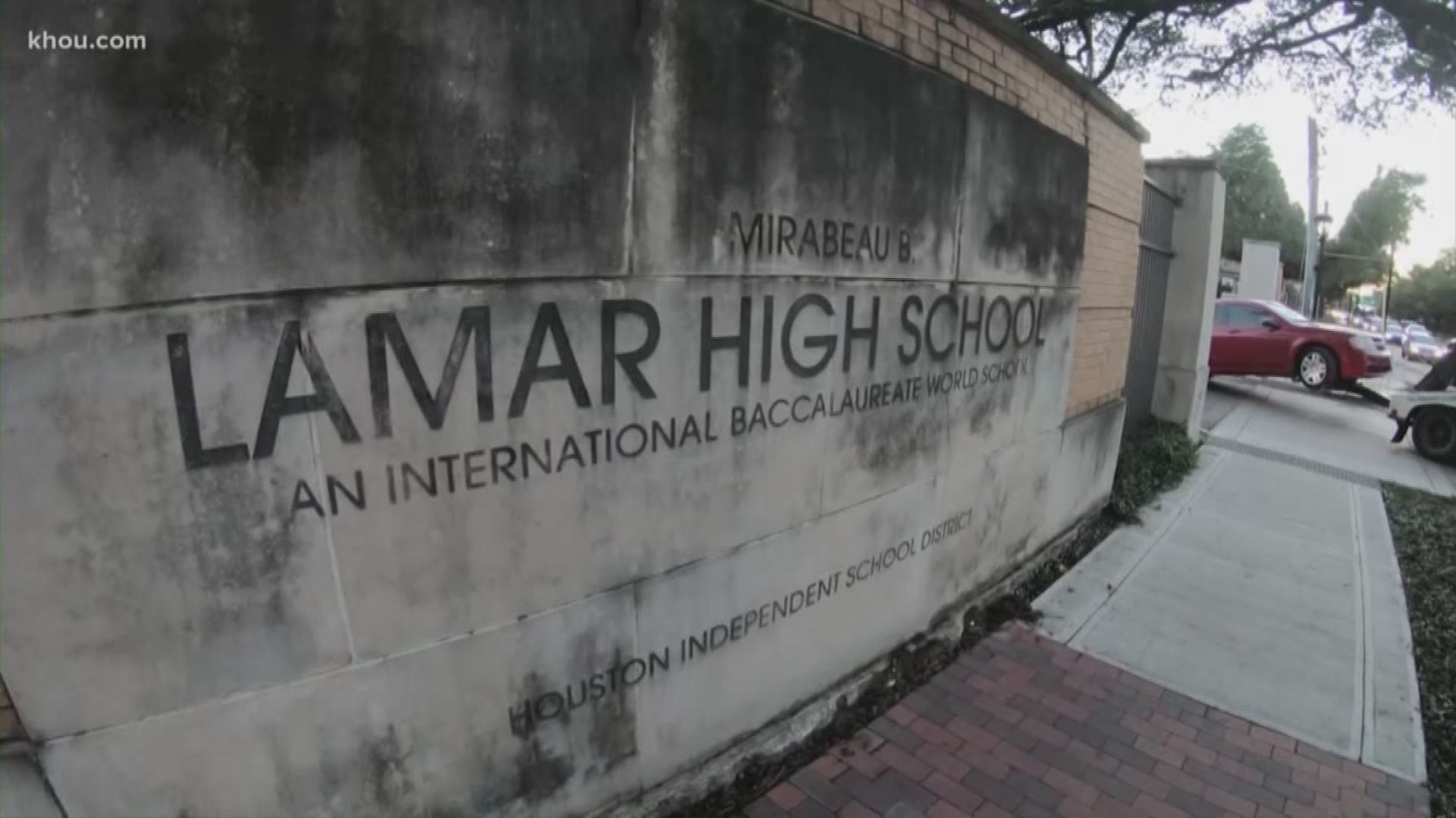 Students at Lamar High School say a recent lock-down, put in place after an 18-year-old student was shot and killed a block away, caused chaos and confusion among students.