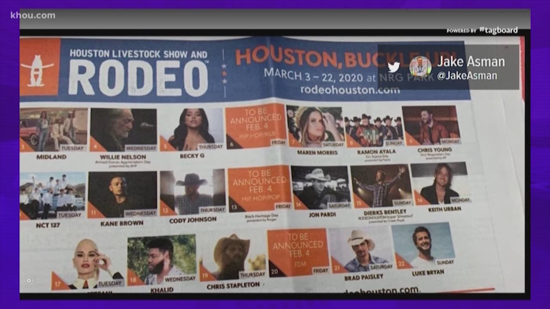 How To Get Tickets To 2020 Houston Livestock Show And Rodeo 5newsonline Com