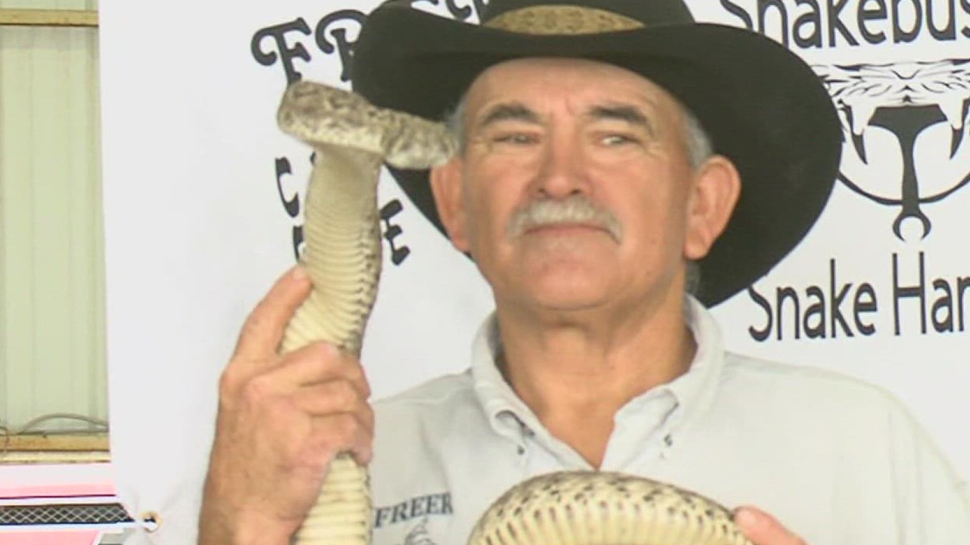 Eugene DeLeon Sr. died around 9 p.m. Saturday night, approximately 8 hours after he was bitten by a rattlesnake at a city event in Freer.