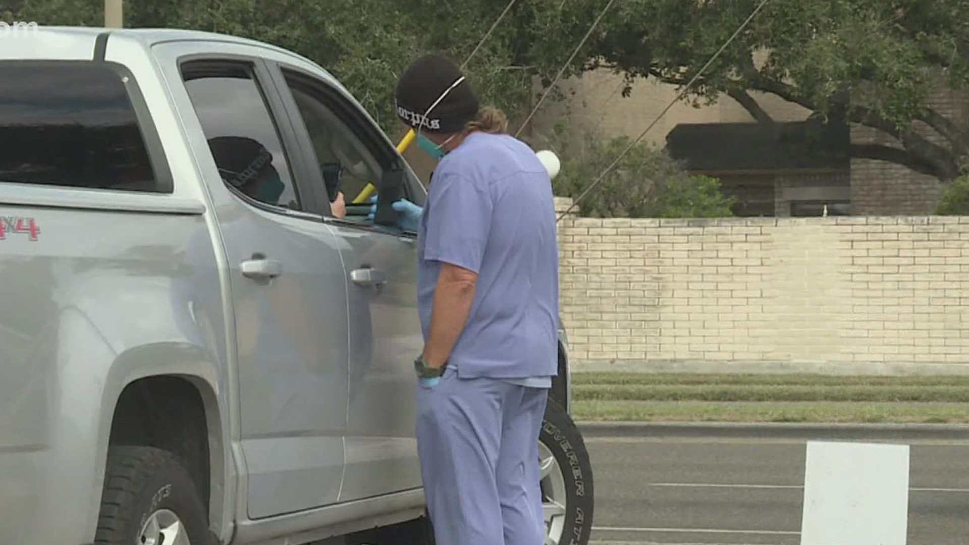 While many have been waiting hours for a rapid test in Corpus Christi, one location is giving free saliva testing with little wait time.