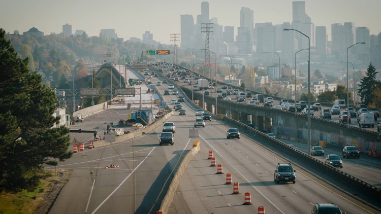 Northbound I-5 to close through Seattle during Halloween weekend