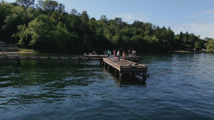 Teen in critical condition after jumping into Lake Washington