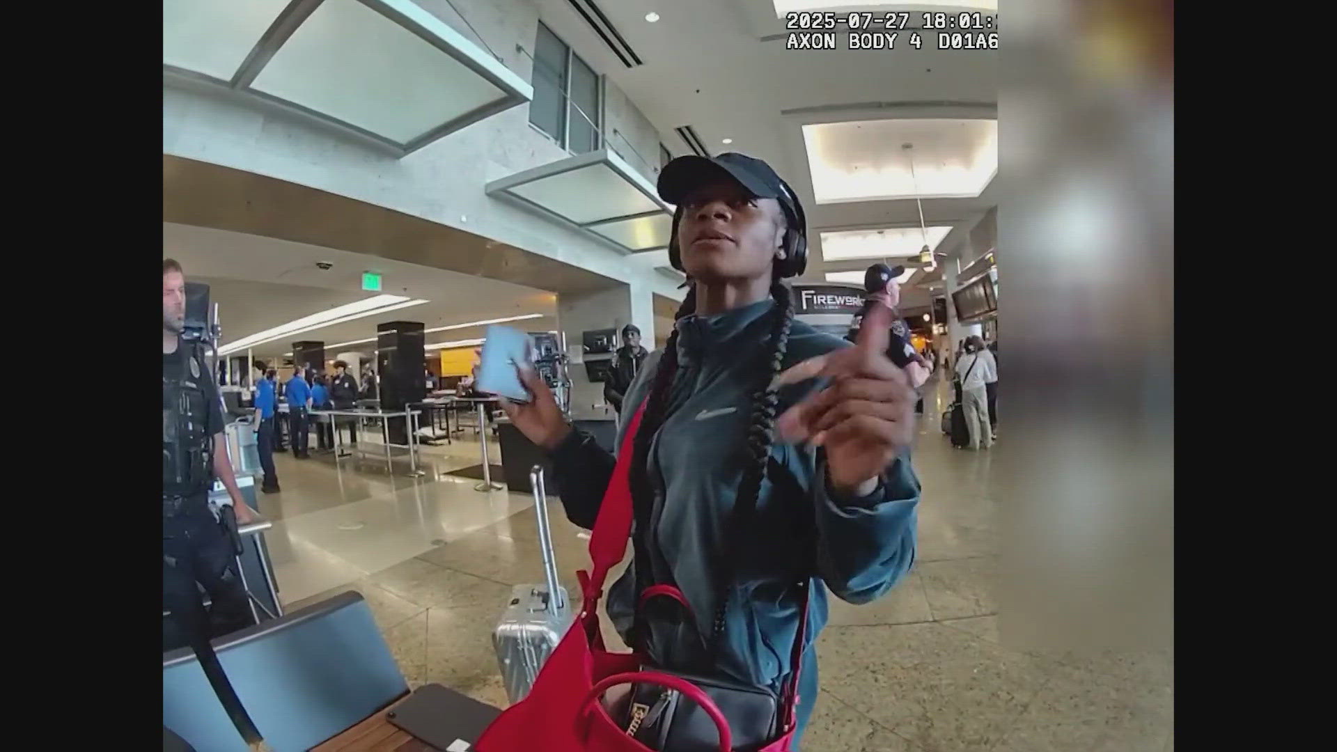 Richardson posted a video on her Instagram account Monday night in which she said she put herself in a “compromised situation.”