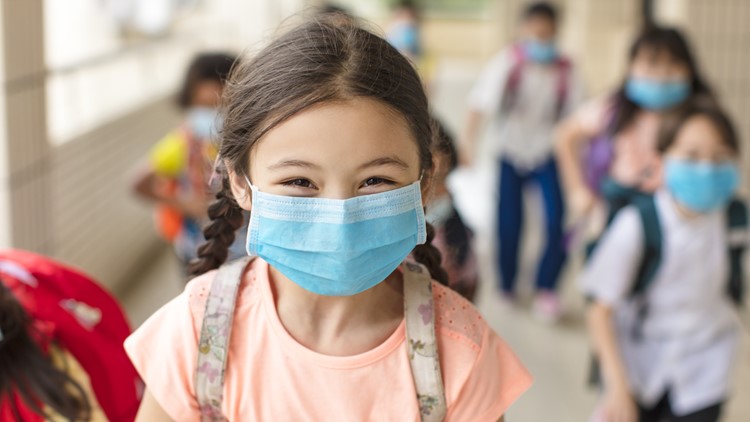 Can kids be harmed wearing masks to protect against COVID?