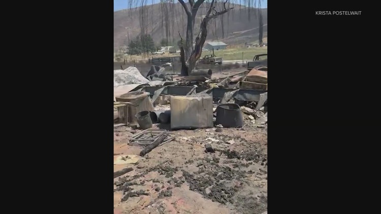 Douglas County family faces uncertain future after Chelan Hills Fire destroys generations-old home