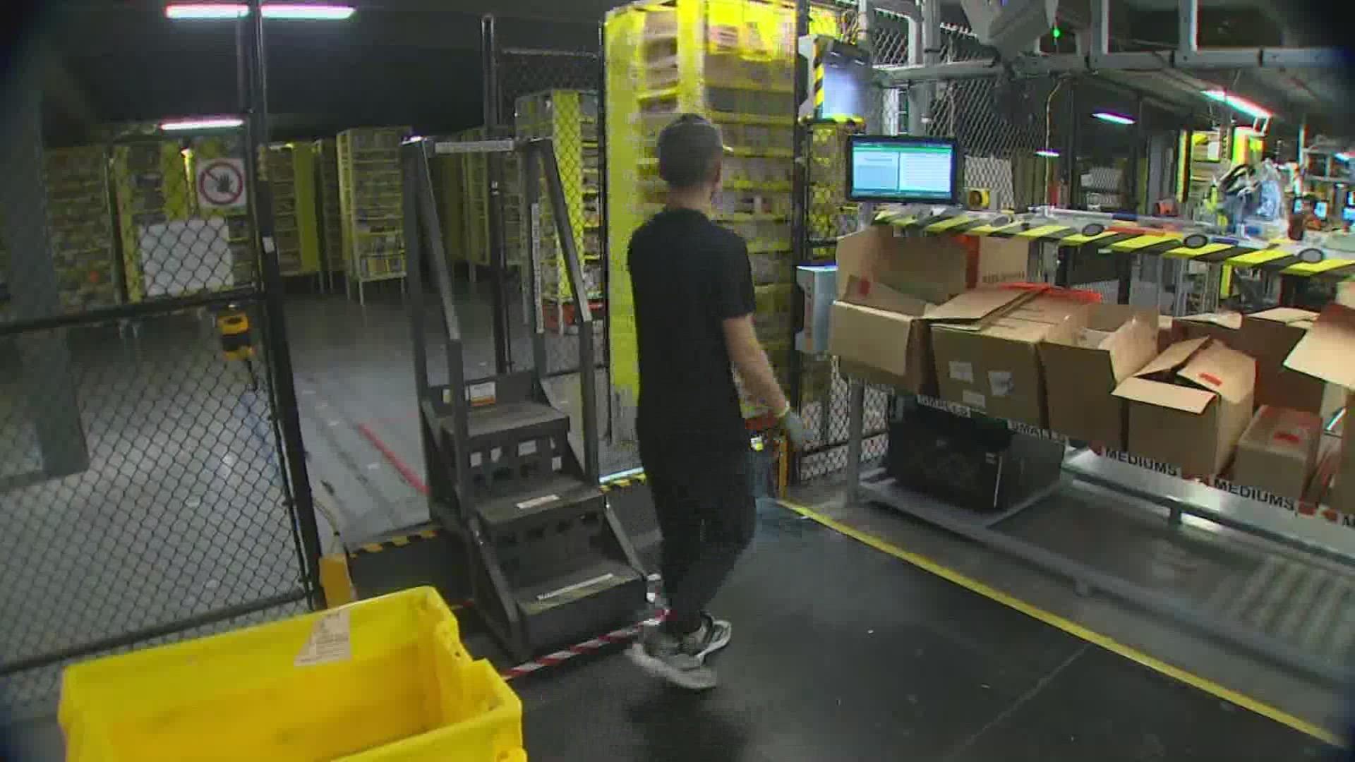 L&I found workers at an Amazon fulfillment center were required to perform repetitive physical labor at "such a fast pace" that it increased the risk of injury.