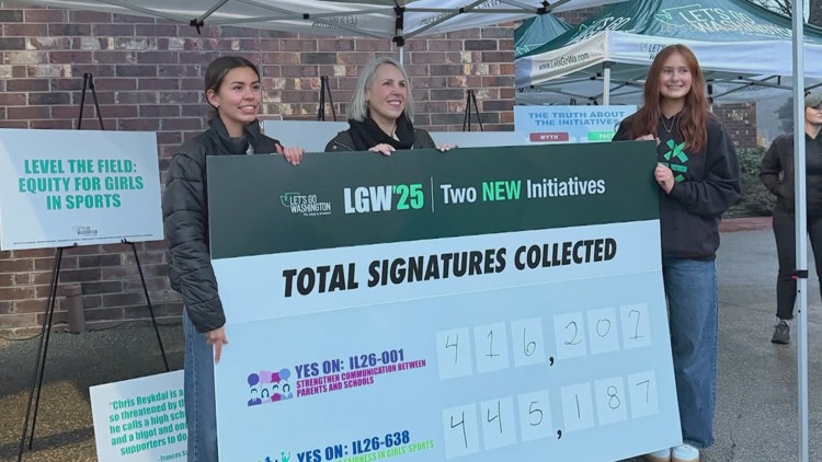 Washington activists push initiatives for 2026 ballot, reigniting battle over girls' sports