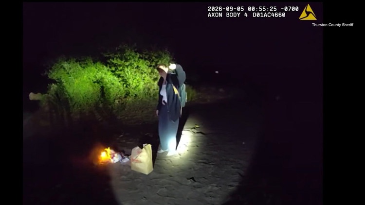 Thurston County woman booked after taser deployment, chase