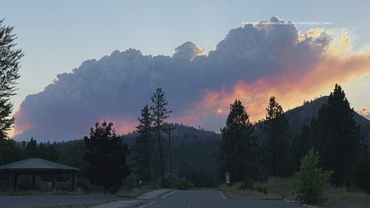 Kaiser Canyon Fire surpasses 71,000 acres as temps soar into the 90s in central Washington