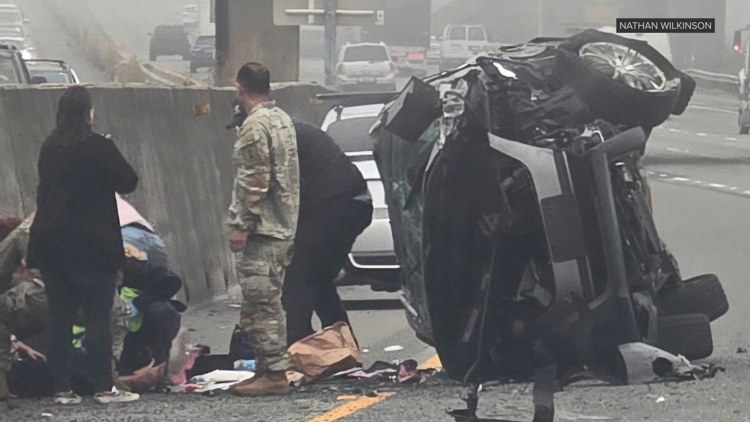 Pierce County mom charged with attempted murder after rollover, alleged attacks on daughters