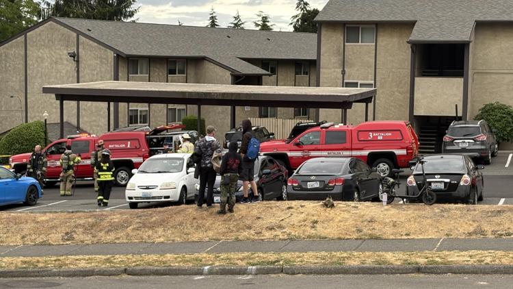 Electrical fire at apartment building in Tacoma prompts evacuations