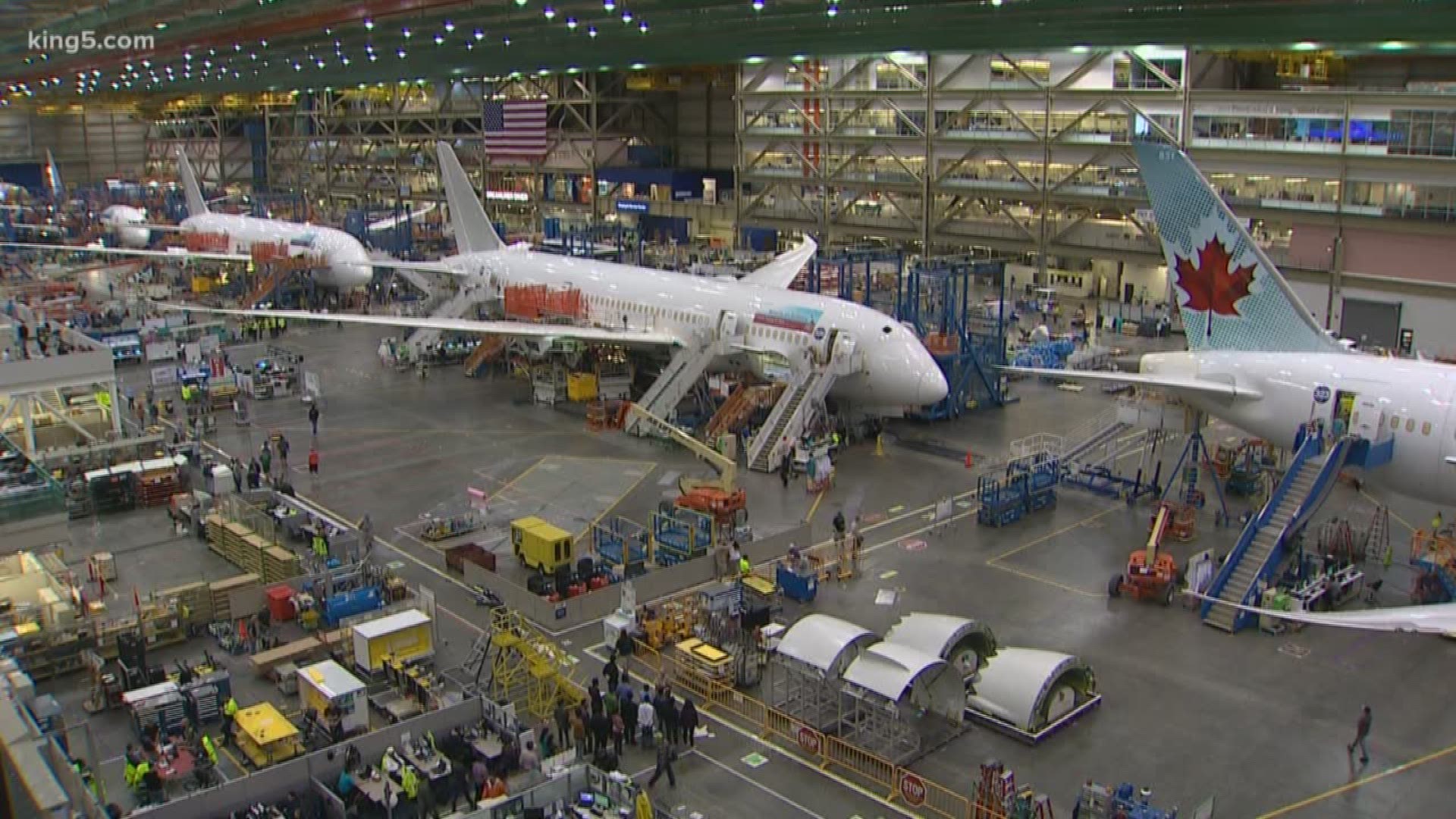 Handwashing stations and cleaning are just some of the precautions Boeing is taking, but fear remains as work continues at the Everett plant.