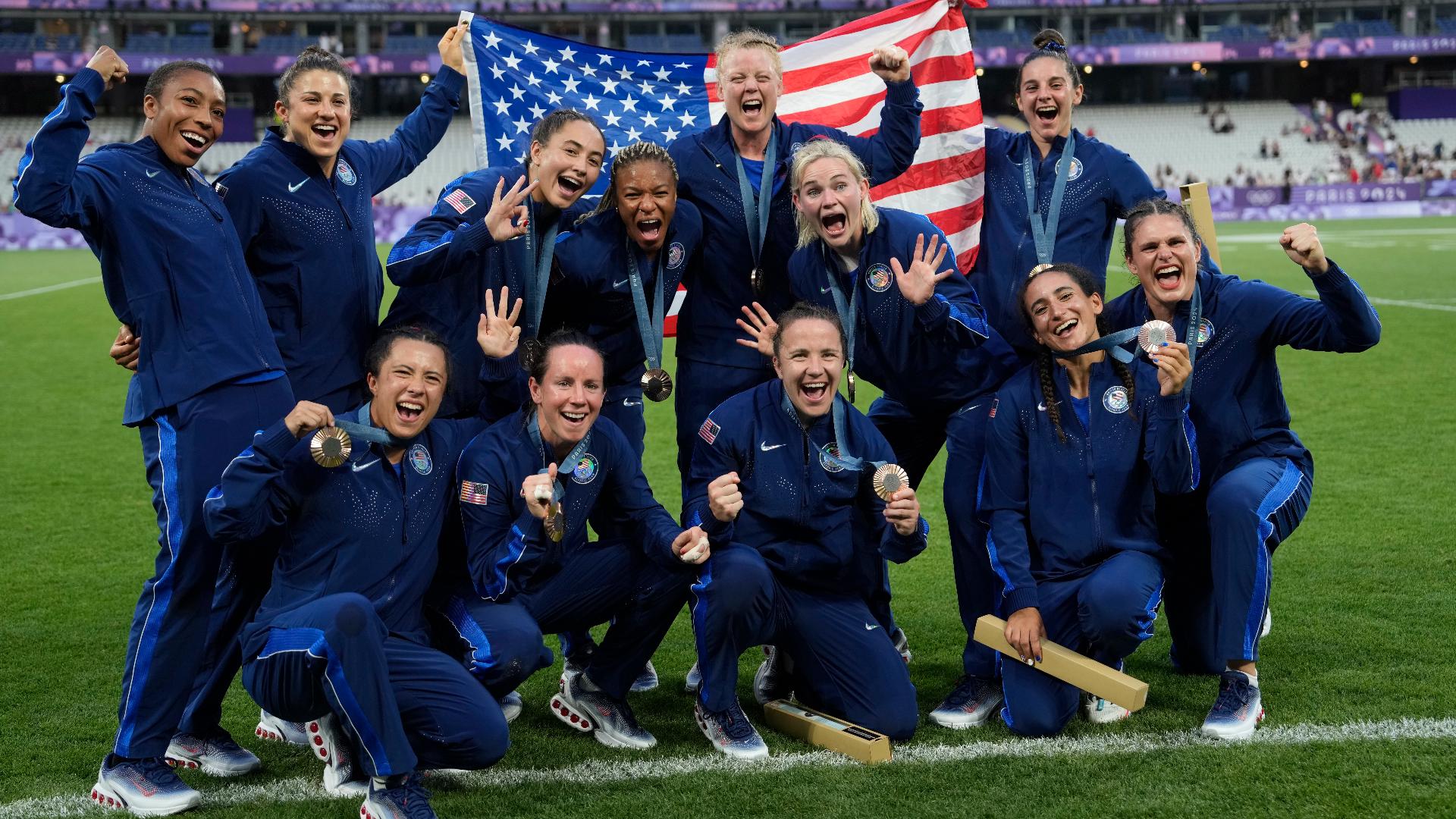 WATCH US women score at last second for first rugby sevens medal