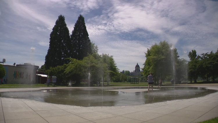 Olympia hits record heat for second consecutive day, temperatures 20 degrees above seasonal norm