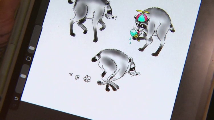 Viral raccoon 'Jimothy' inspires mural, tattoos and city proclamation in Seattle, Washington