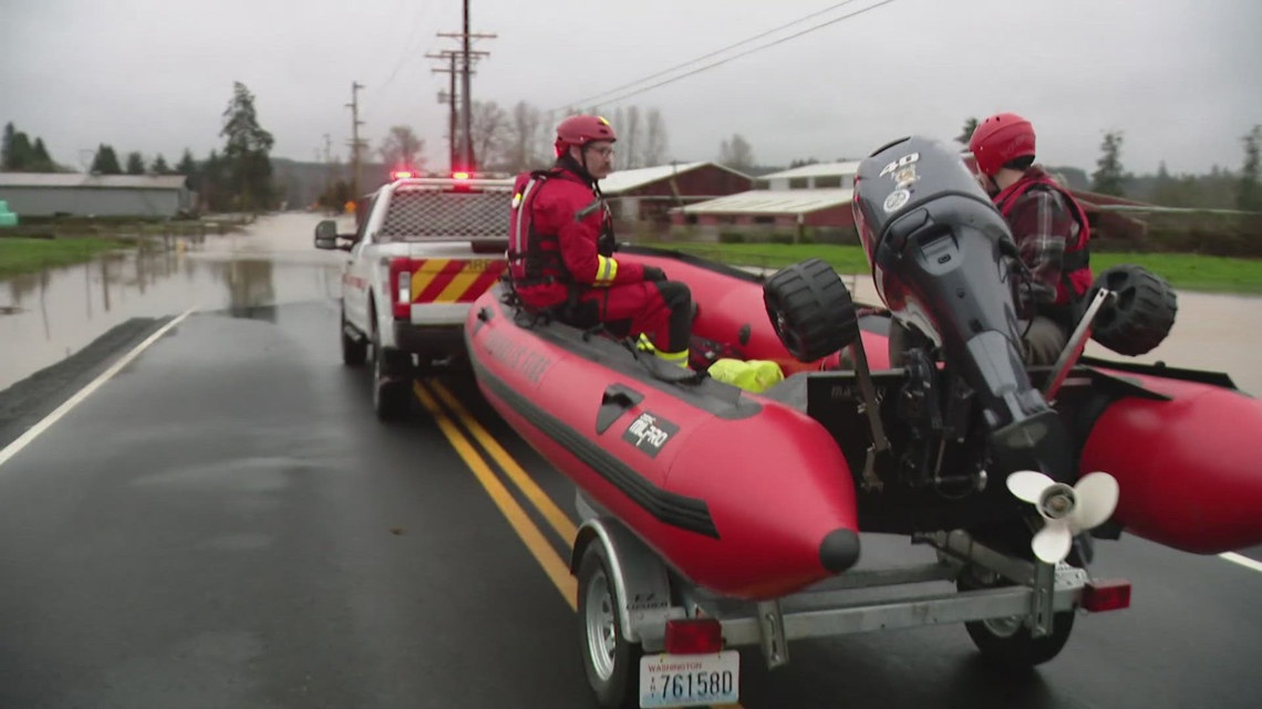 Statewide emergency declared in Washington state as major flooding ...