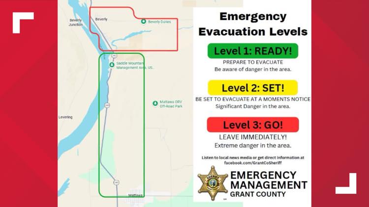 7 homes destroyed by Railroad Fire in Grant County, evacuations in place