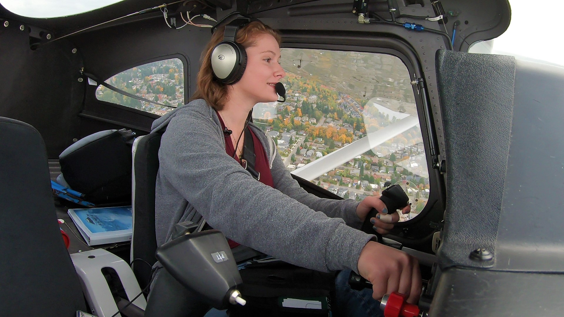 While most teenagers were learning to drive cars, Natalie Saslow was learning to fly planes. #k5evening