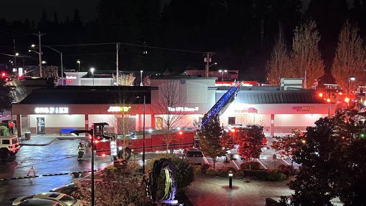 Fire heavily damages Edmonds restaurant, neighboring nail salon