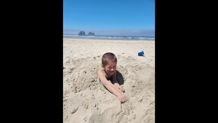 Hundreds gather to remember 6-year-old Bellingham boy killed by falling driftwood log