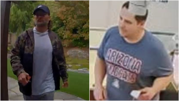 Recognize these men? Sheriff's office searching for San Juan Island burglary suspects