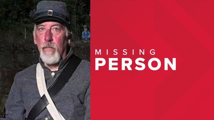 Missing person alert issued for man last seen in Yelm wearing Civil War uniform