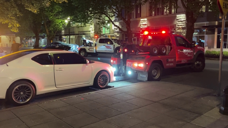 Seattle tows about 40 vehicles Monday from FIFA pedestrian zone in Pioneer Square