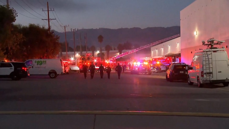 3 people killed when NBC and Telemundo news helicopter crashes while covering LA bus collision