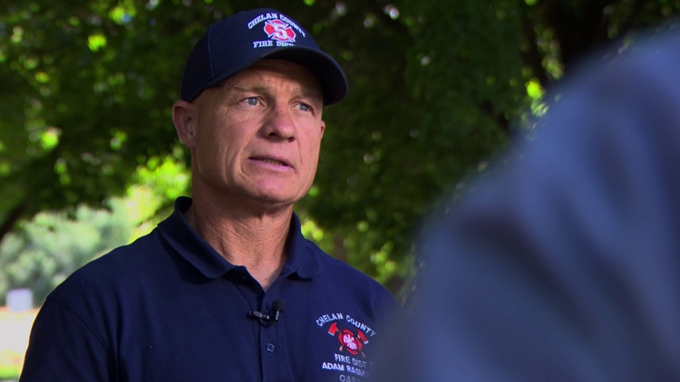 Firefighters recount surviving rare burnover during Chelan Hills Fire