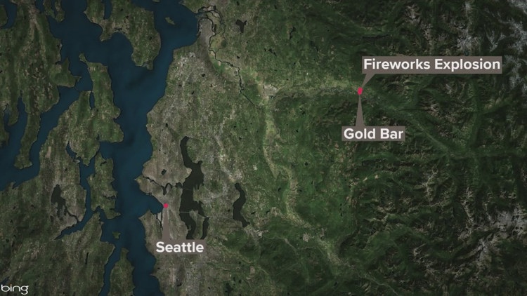 2 injured after firework explosion inside car in Washington State