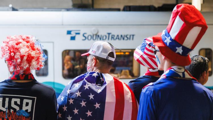 Seattle light rail, Lime rentals smash records amid World Cup, Mariners games