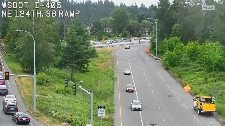 WSDOT warns against wrong-way turns amid ongoing SB I-405 closure near Kirkland