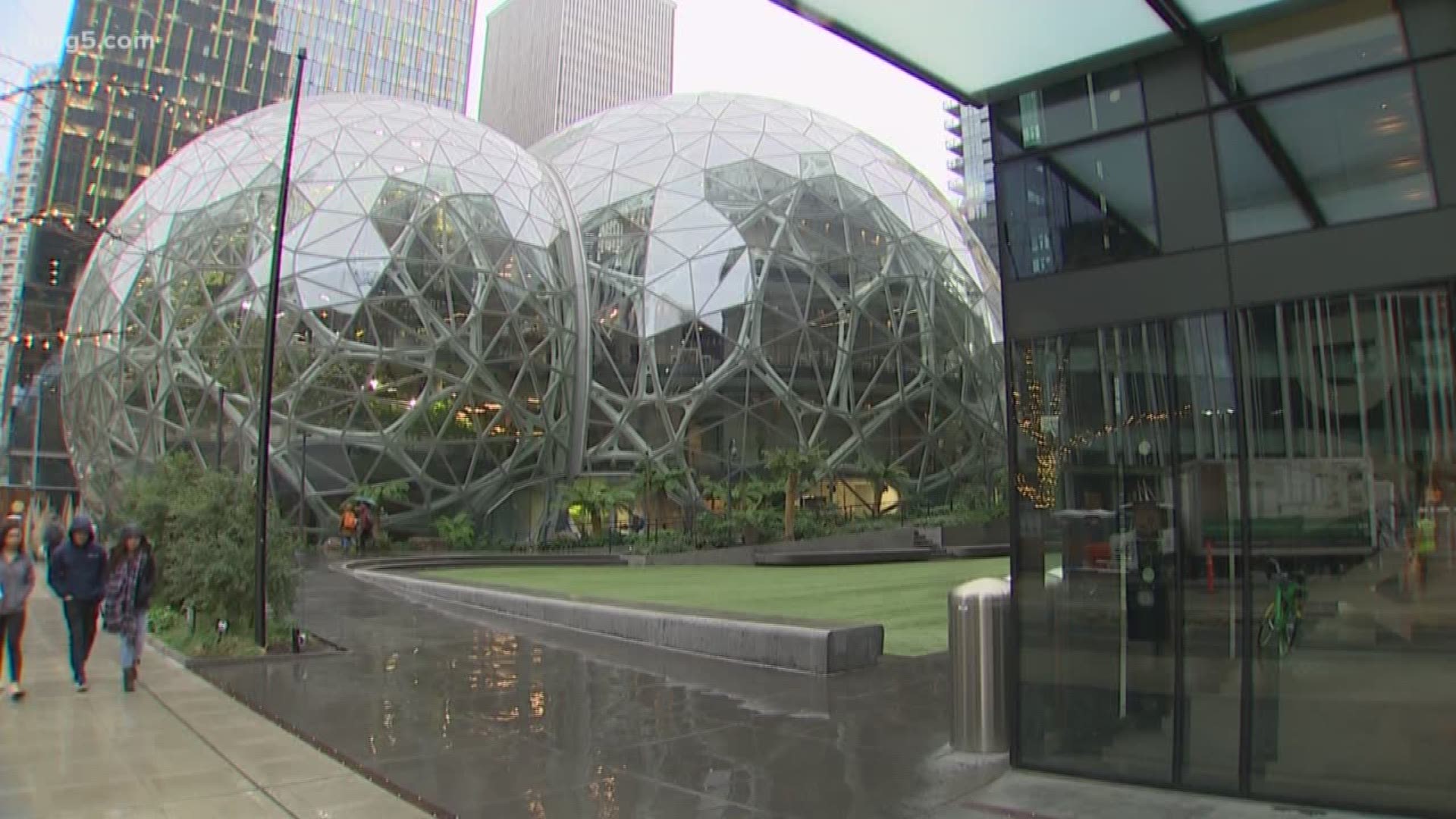 Amazon has donated $1.05 million to a business group that has endorsed just one Seattle City Council incumbent.