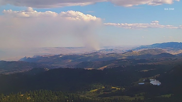 3 homes destroyed, evacuations downgraded for fire near Okanogan