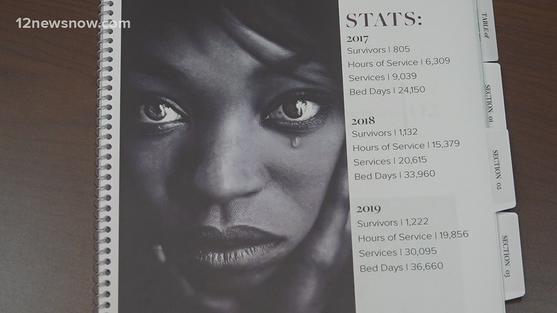 As domestic violence cases have increased during the pandemic, organizations like Family Services of Southeast Texas want victims to know they're here for them.