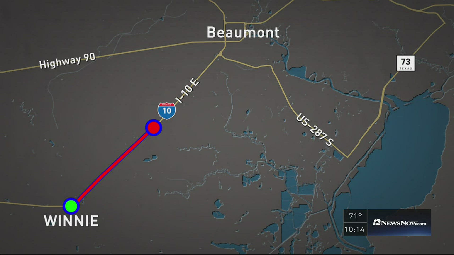 Drivers take a look at I10 widening project by TXDOT