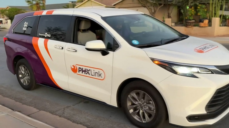 Phoenix launches $2 on-demand ride service to connect residents with public transit