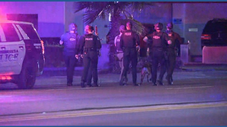 Mesa Police involved in shooting near Country Club and University