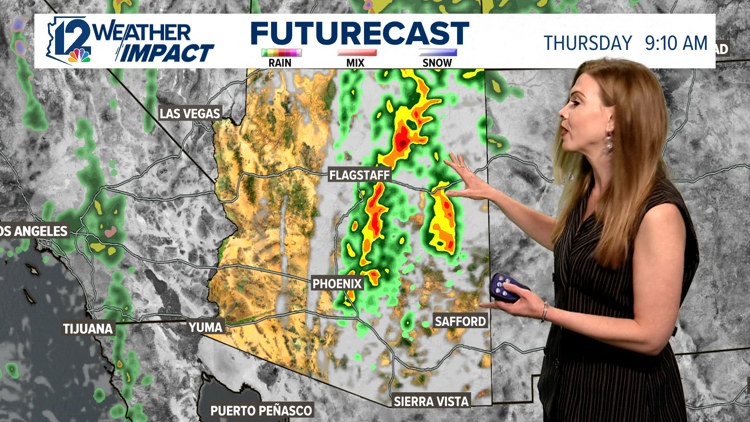 Most of Arizona will be under a 'flood watch' starting Wednesday