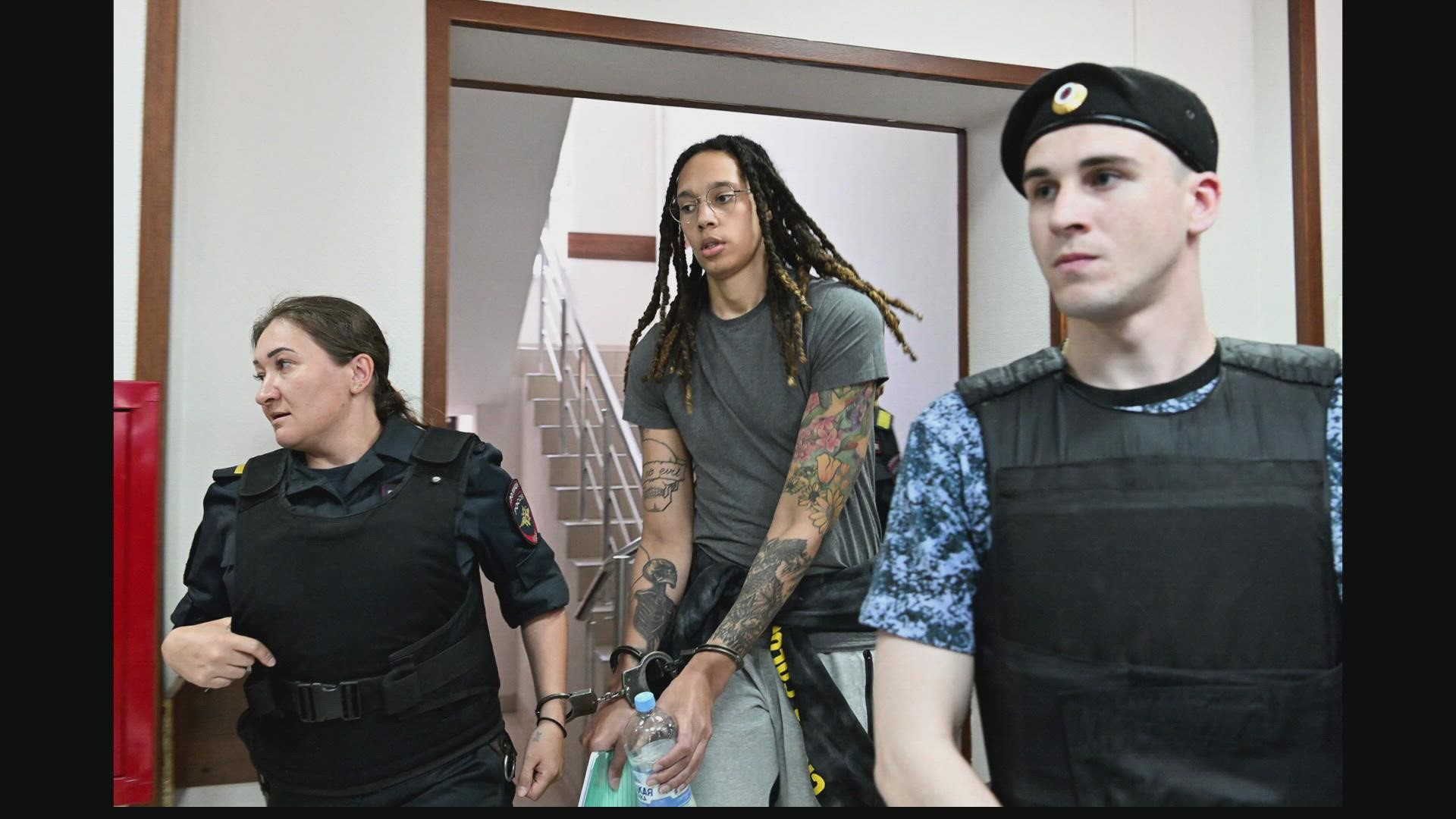 Brittney Griner's Russian trial finally started, four months after she was detained. Griner is facing drug charges that could land her in prison for up to 10 years.